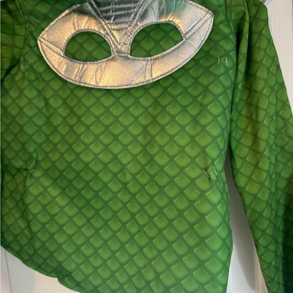 PJ Masks Green and Silver Kids Costume Dress Up Set! - Picture 7 of 10